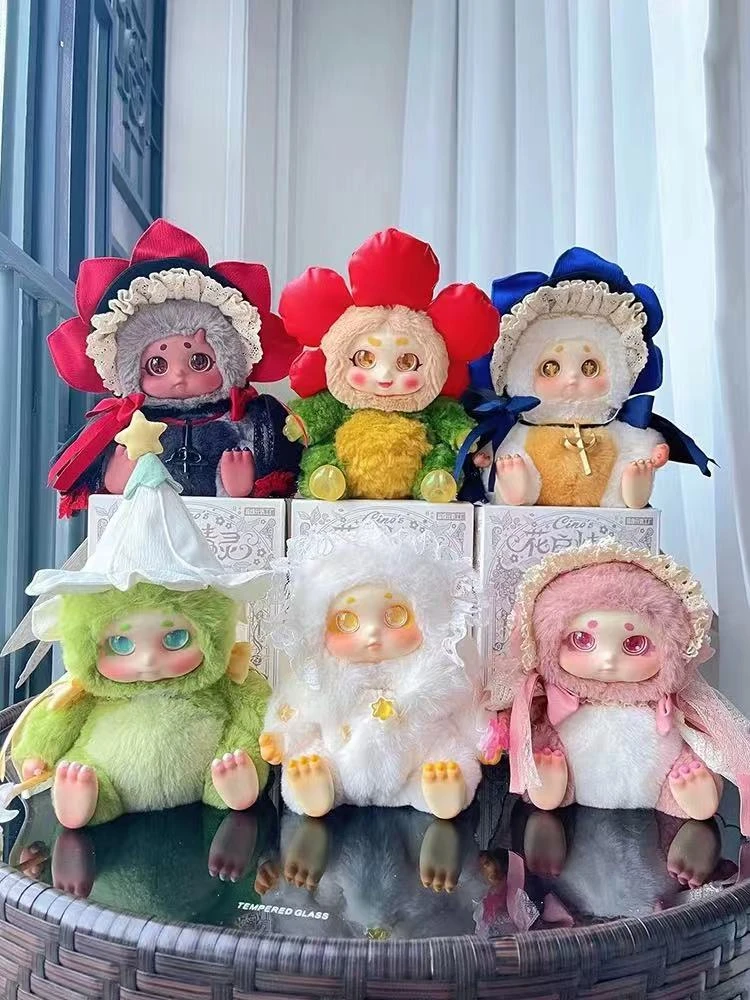*【花房精灵】系列毛绒盲盒确认款潮玩手办玩具玩偶摆件公仔礼物