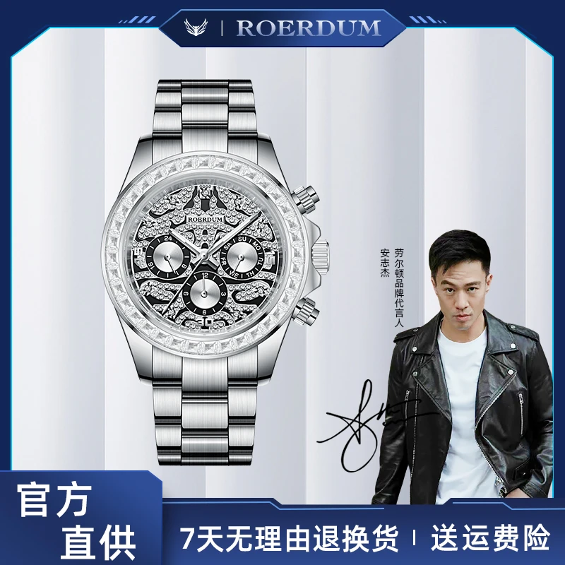 陈婷百万专属/银虎迪-RA6835/全球限量发行/男士奢华机械腕表-cz