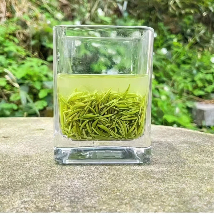 <中芽100-500g明后>2025梁山尖牌信阳毛尖买两包送个杯子好喝好看