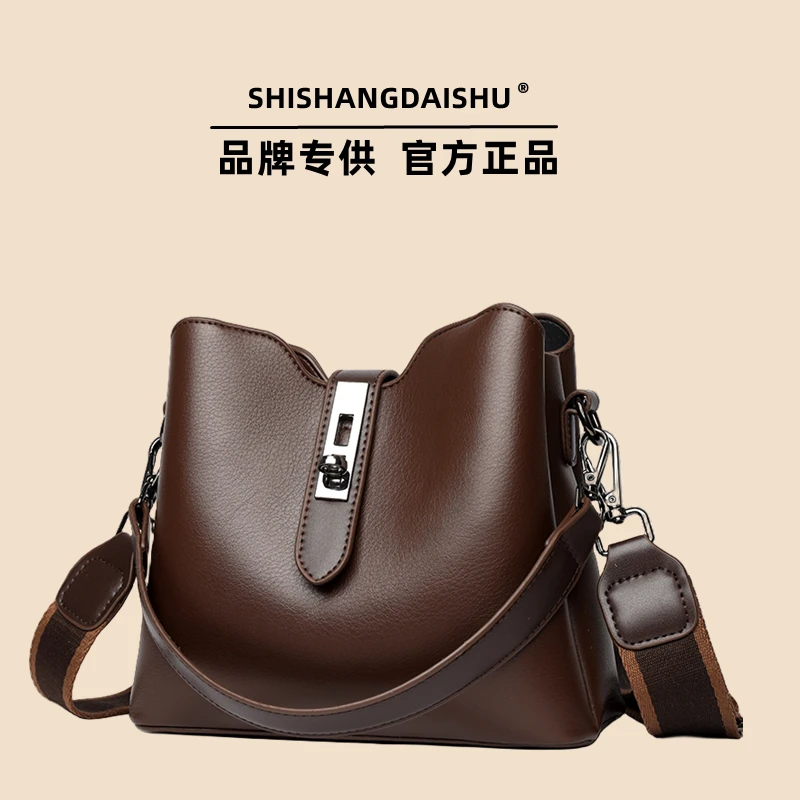 新款包包女士轻奢品牌手提网红水通包时尚单肩包软皮百搭斜跨包女