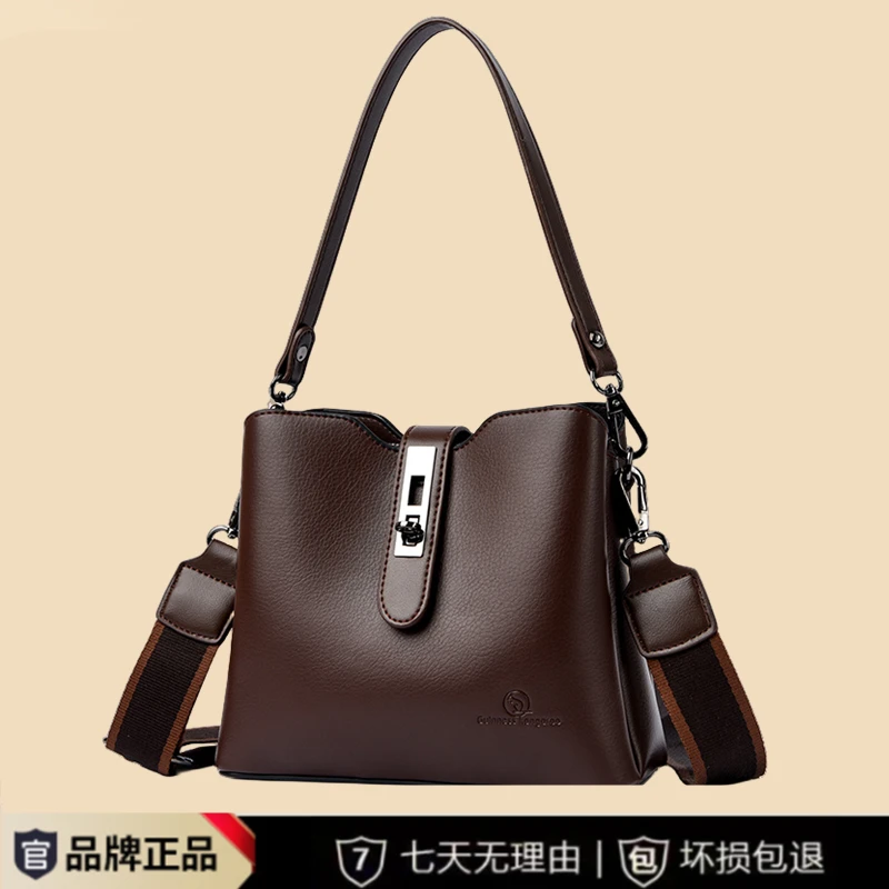 网红手提包包女包轻奢品牌2025新款百搭女士斜跨包时尚多层单肩包