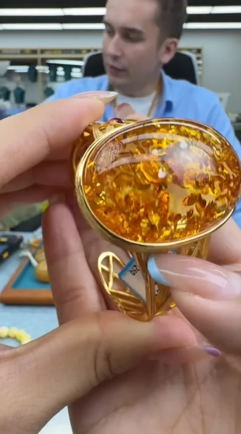 【闪购商品】琥珀手镯银S925镶嵌949秒拍号