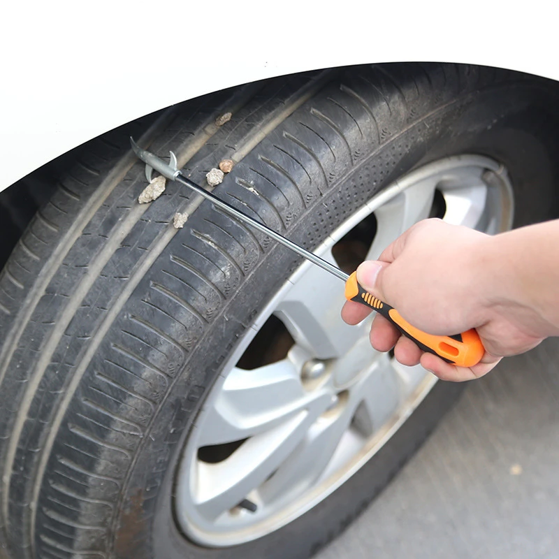 汽车轮胎石子清理工具车胎清钉石钩器车用去除取石器石头勾子