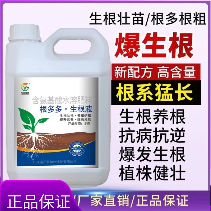 根多多生根液强力生根水溶肥冲施肥发根壮苗微生物菌剂快速生根液