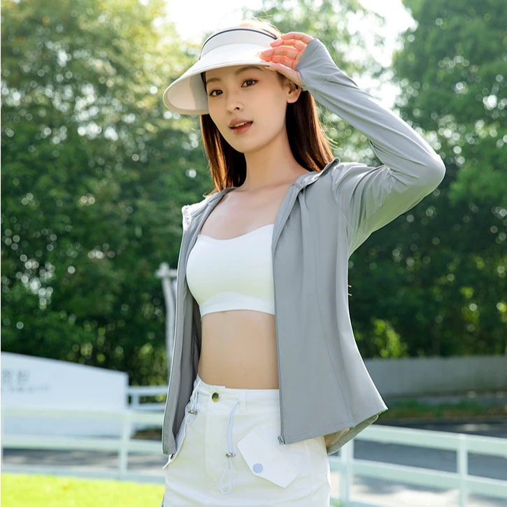 【顶配版锦纶原纱】防晒衣女2024新款夏季修身薄款防紫外线骑行外套