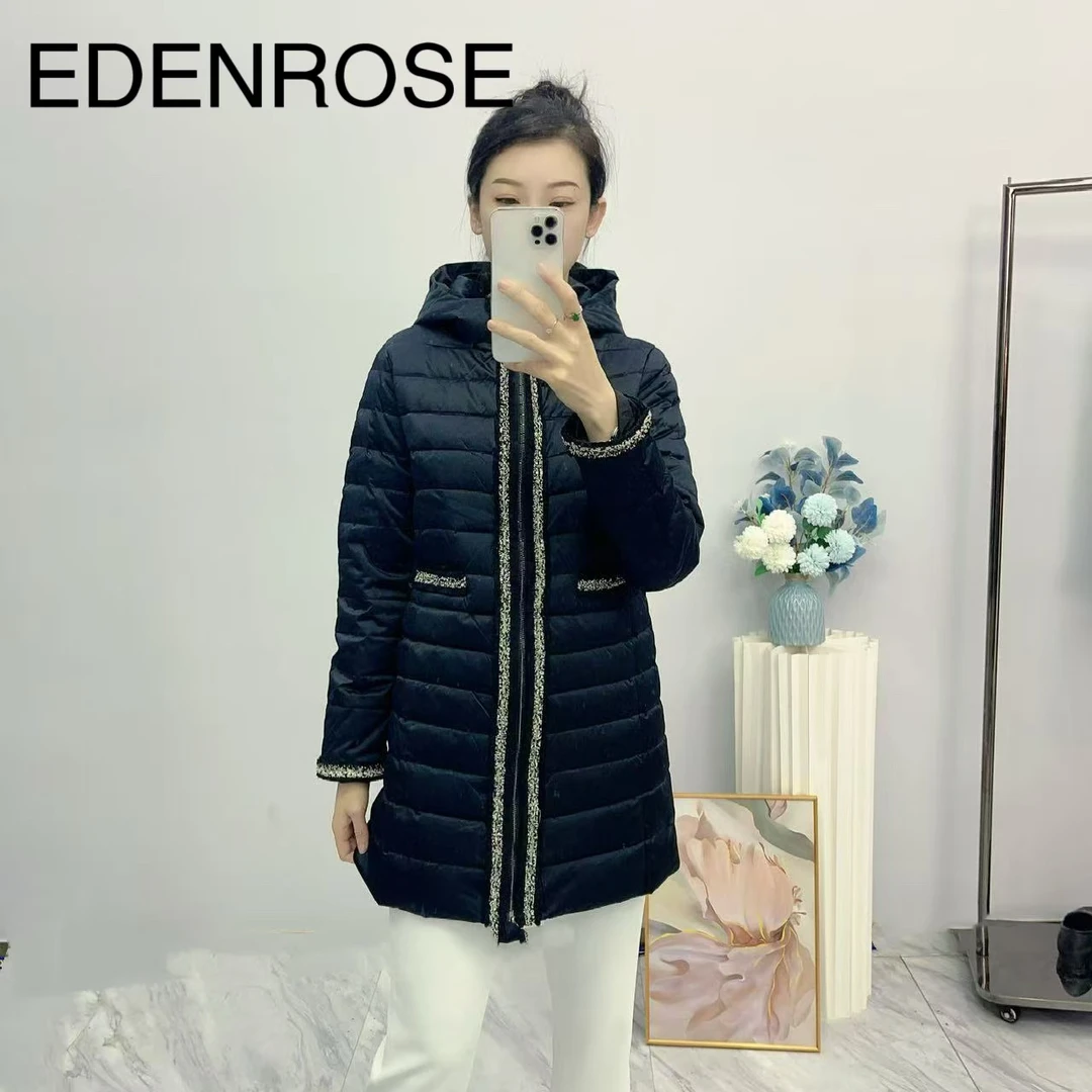 EDENROSE商场同款时尚气质女羽绒服EEYD13173-3