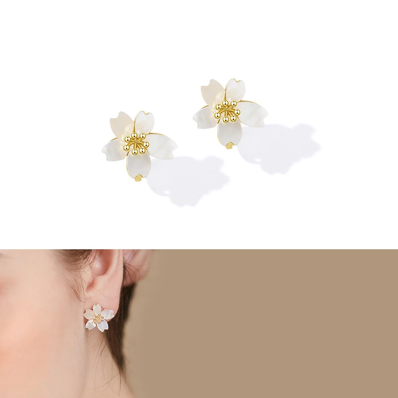 Lonel/洛奈 铜合金耳饰 耳钉DHSC02472-010203-J