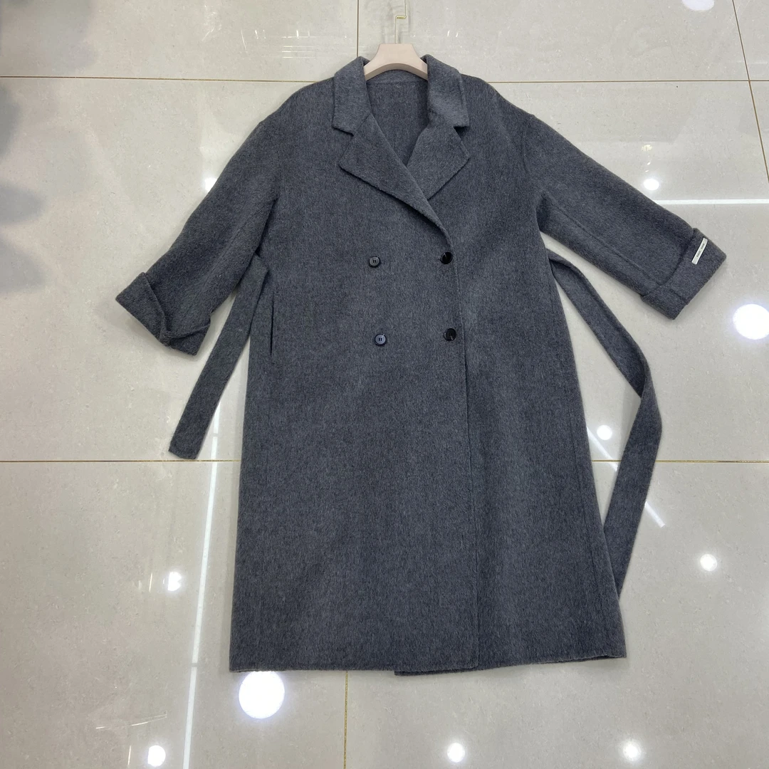 2553   长款2024新款100纯羊毛大衣