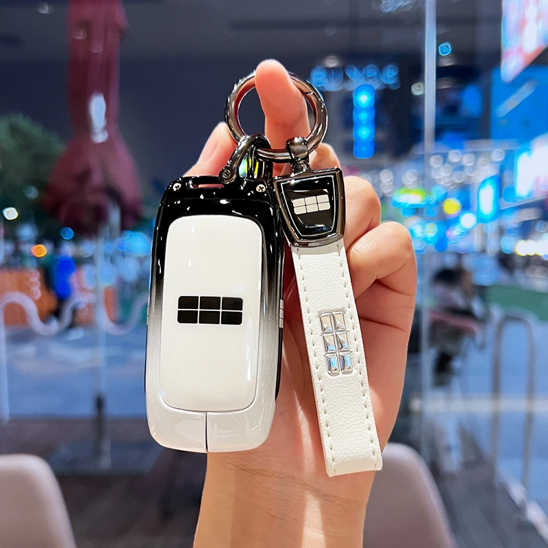 吉利银河e5钥匙套银河L7龙腾版银河L6专用E8汽车钥匙保护壳男女士