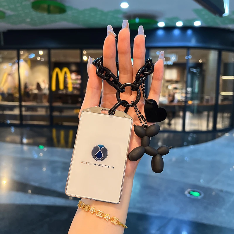 专用于腾势d9卡片钥匙套n7壳n8车NFC卡套高档保护遥控包扣男女