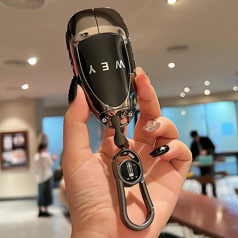 魏派高山钥匙套2024款魏牌蓝山2023新摩卡男女改装件汽车用品壳扣