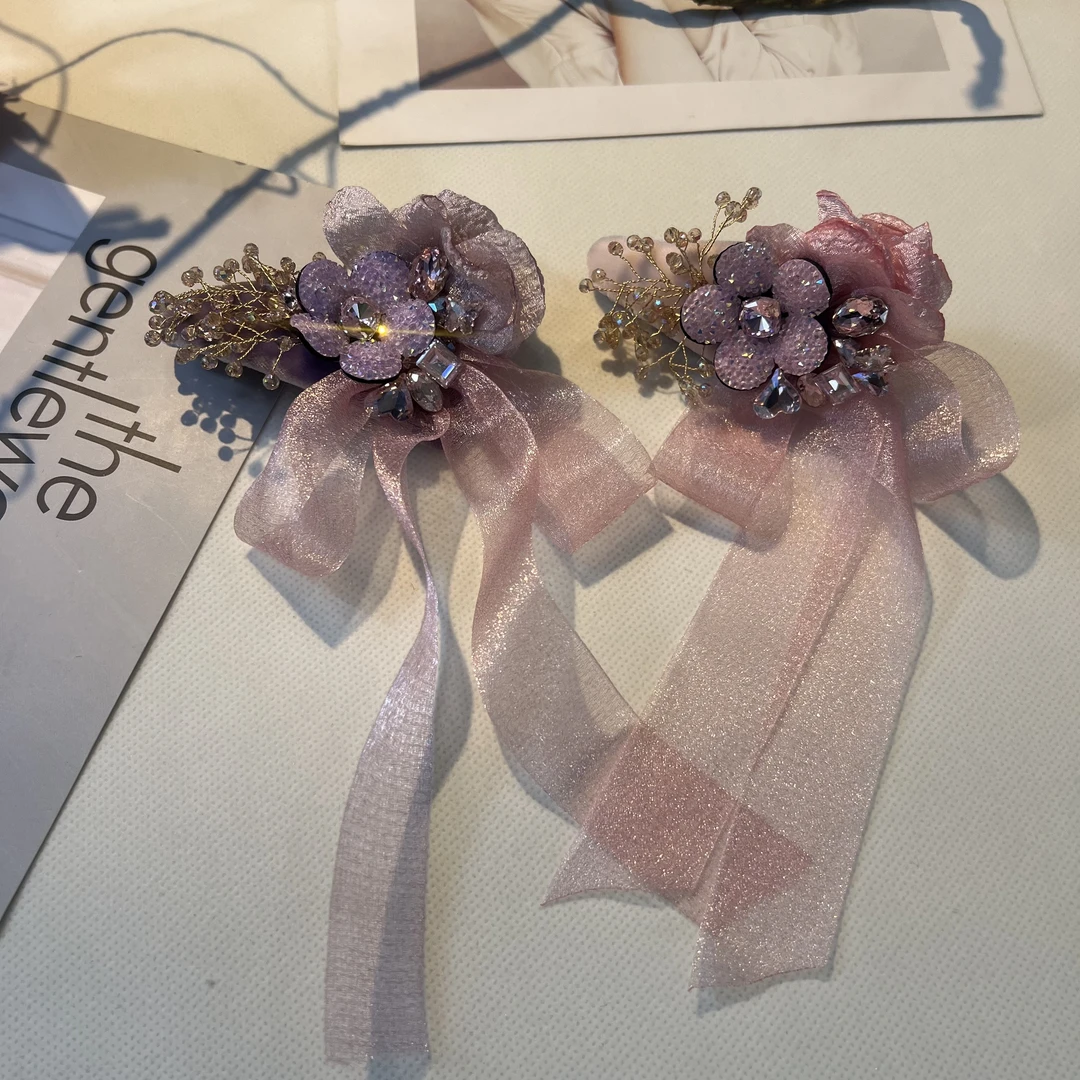 韩版原创手工轻奢时尚重工发饰