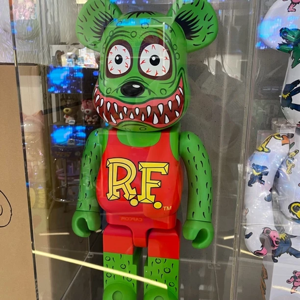Bearbrick1000% 老鼠芬克 RAT FINK 潮流公仔