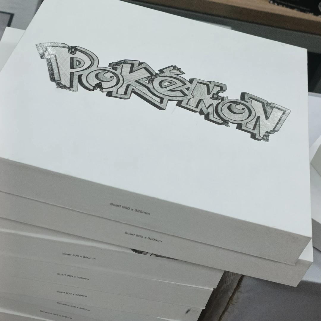 宝可梦系列丝巾，潮玩艺术