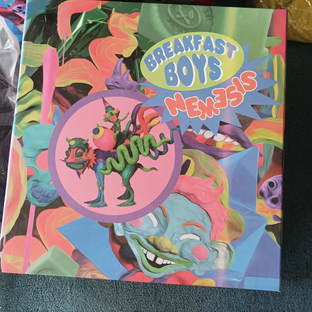 52toys早餐男孩潮玩摆件，两款