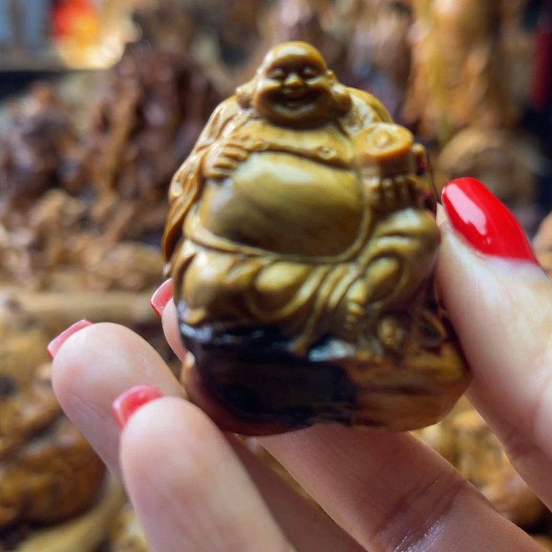 柏木卡抱石迷你小弥勒