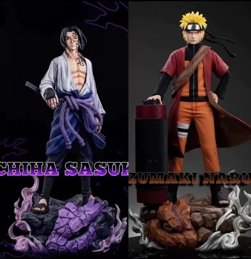 【小飞侠潮玩】火影忍者咒印佐助+卷轴仙鸣   全款现货手办摆件