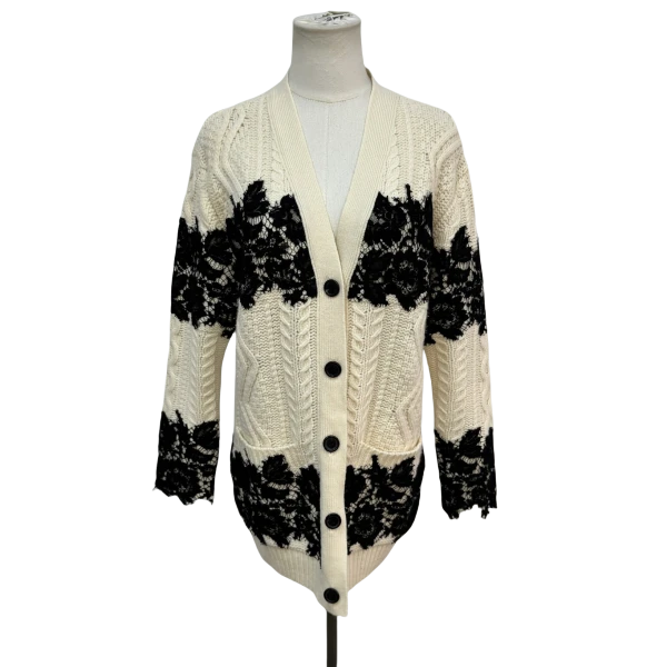 妃鱼/华伦天奴/羊毛/外套/95新/市场价0/白1025