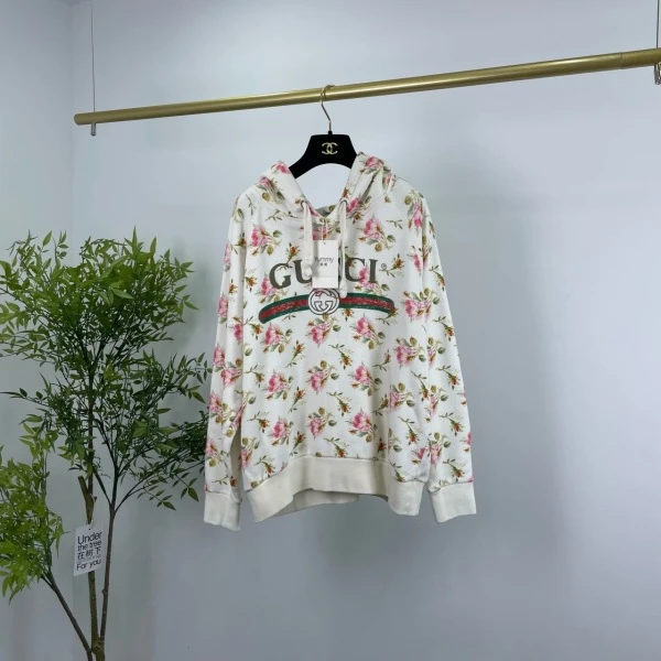 妃鱼/古驰/棉/卫衣/95新/市场价8800/白1108