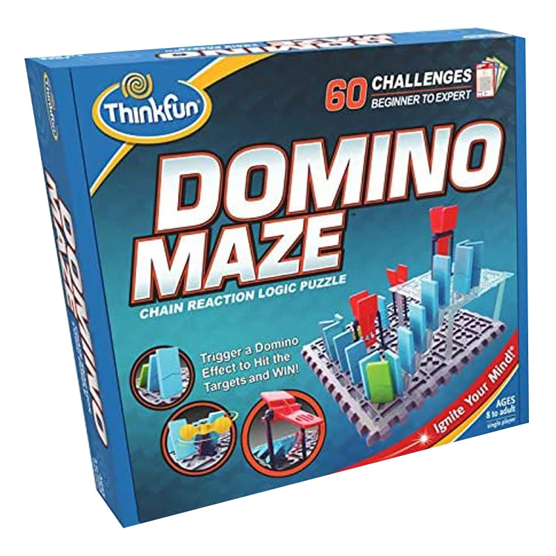 Thinkfun 多米诺迷宫 儿童STEAM益智玩具 骨牌桌游