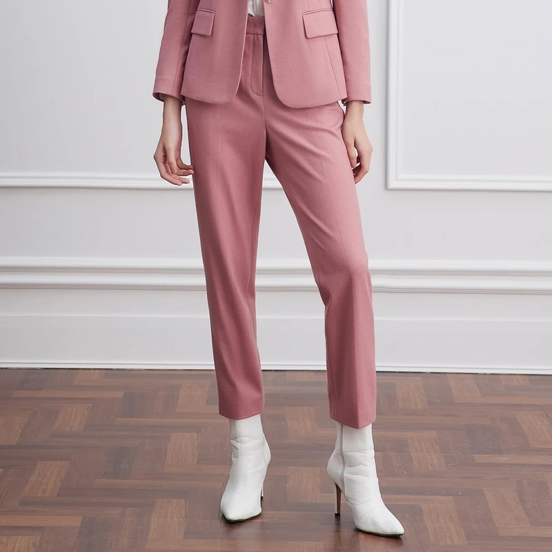【成都奥莱】修身气质套装七分西装裤LMDDOAWPT303千金