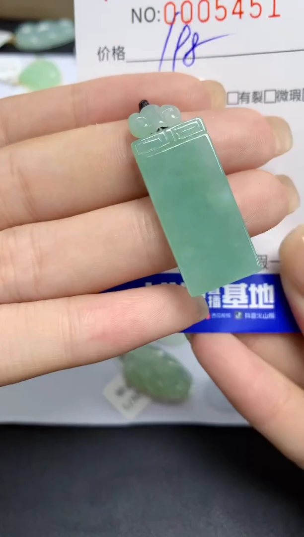 【闪购商品】翡翠颈饰未镶嵌天然A货翡翠
