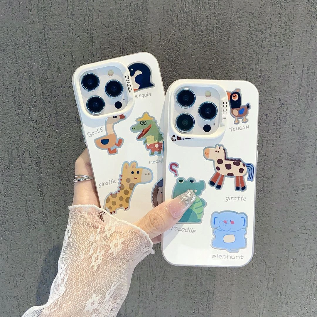 大象适用红米9A手机壳新款防摔彩银网红卡通可爱高颜值时尚