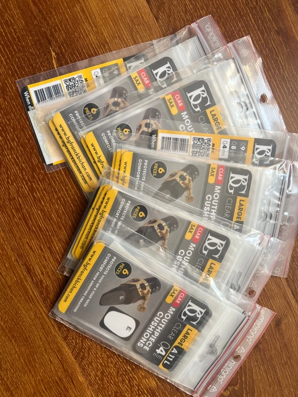 萨克斯进口牙垫BG适合中音次中音