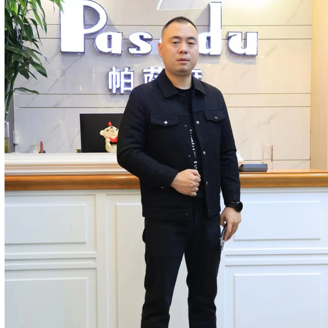 帕萨度男士商务休闲简约翻领加厚夹棉夹克82428