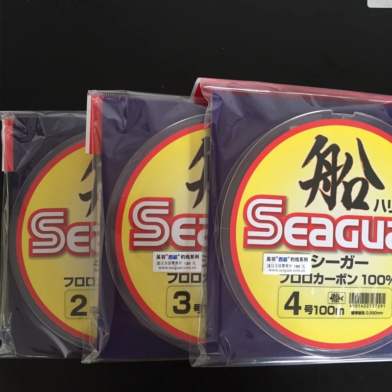 Seaguar西格船碳线原装进口氟碳素线鱼线路亚海钓主线前导线