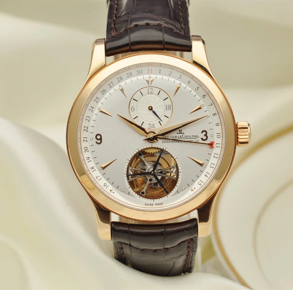 99新 Jaeger-LeCoultre/积家 泽泰/大师1562421/18K玫瑰金41.5mm