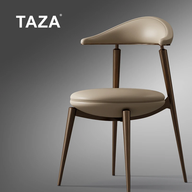 TAZA意式轻奢餐椅简约现代大户型客厅家用高端设计师创意餐椅A215