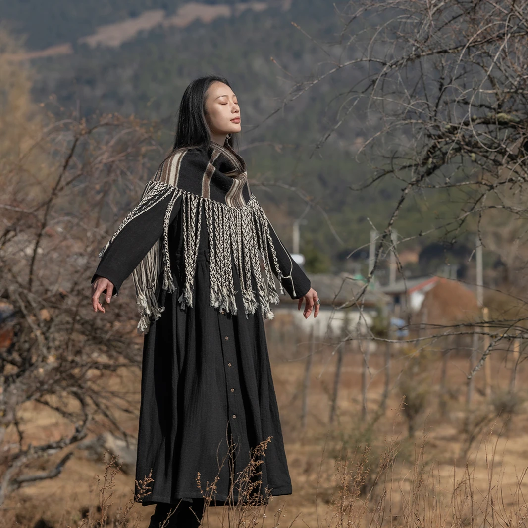 游尘衣物/一半披肩