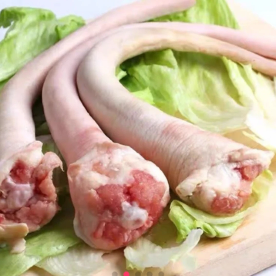 猪尾 新鲜猪尾巴有长有短 带肥根 （不能吃肥的慎拍）3斤包邮