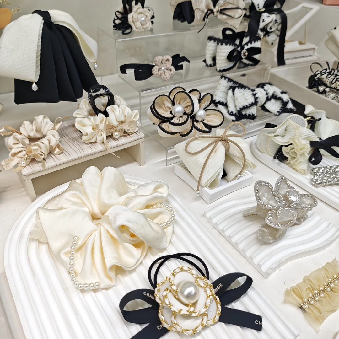 b菠菠小萝饰品——时尚ins小香风温柔手工甜美气质复古法式