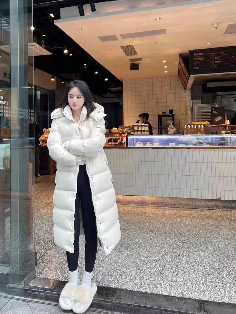 【品牌福利/加赠防尘袋】蒙家同长款时尚百搭鹅绒羽绒服