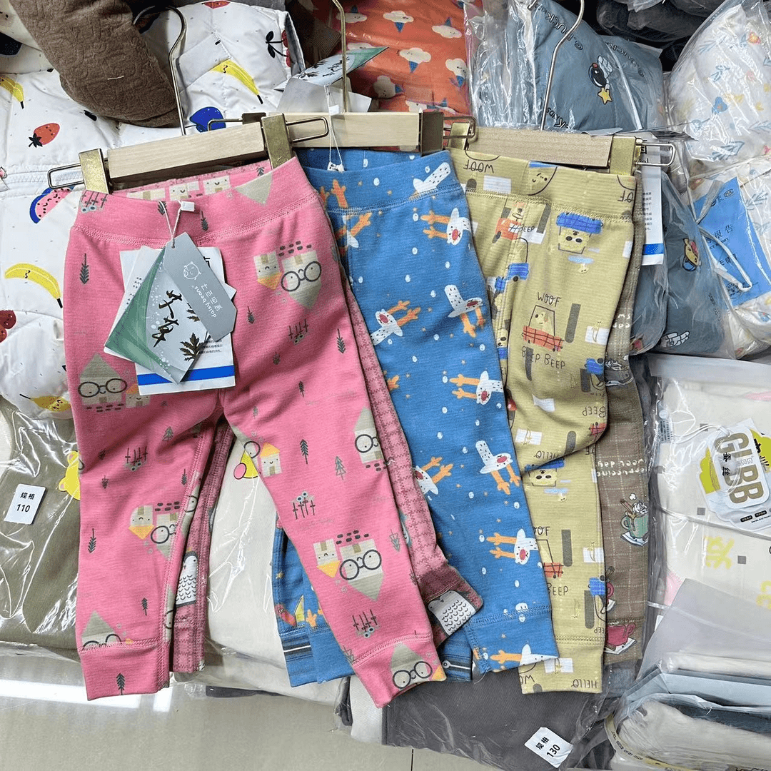 清版~黛西豆子小分子保暖裤82006