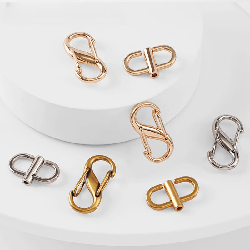 2个 链条包包调节扣小香包包手袋肩带配件包带金属长度缩短扣