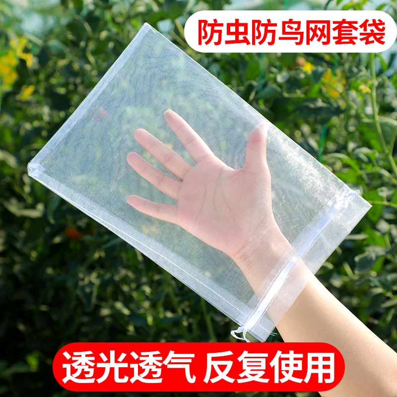 水果套袋防鸟防虫专用袋西红柿番茄葡萄草莓无花果网套袋保护袋子