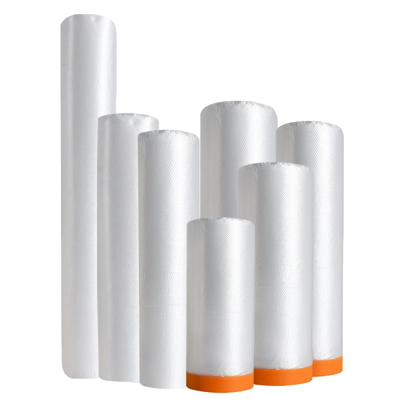 遮蔽膜保护膜 装修和纸喷漆整箱油漆防尘膜美纹纸防护汽车遮蔽纸