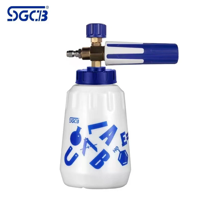 SGCB新格升级款PA泡沫壶商业高压洗车机专用打扇形泡沫喷壶