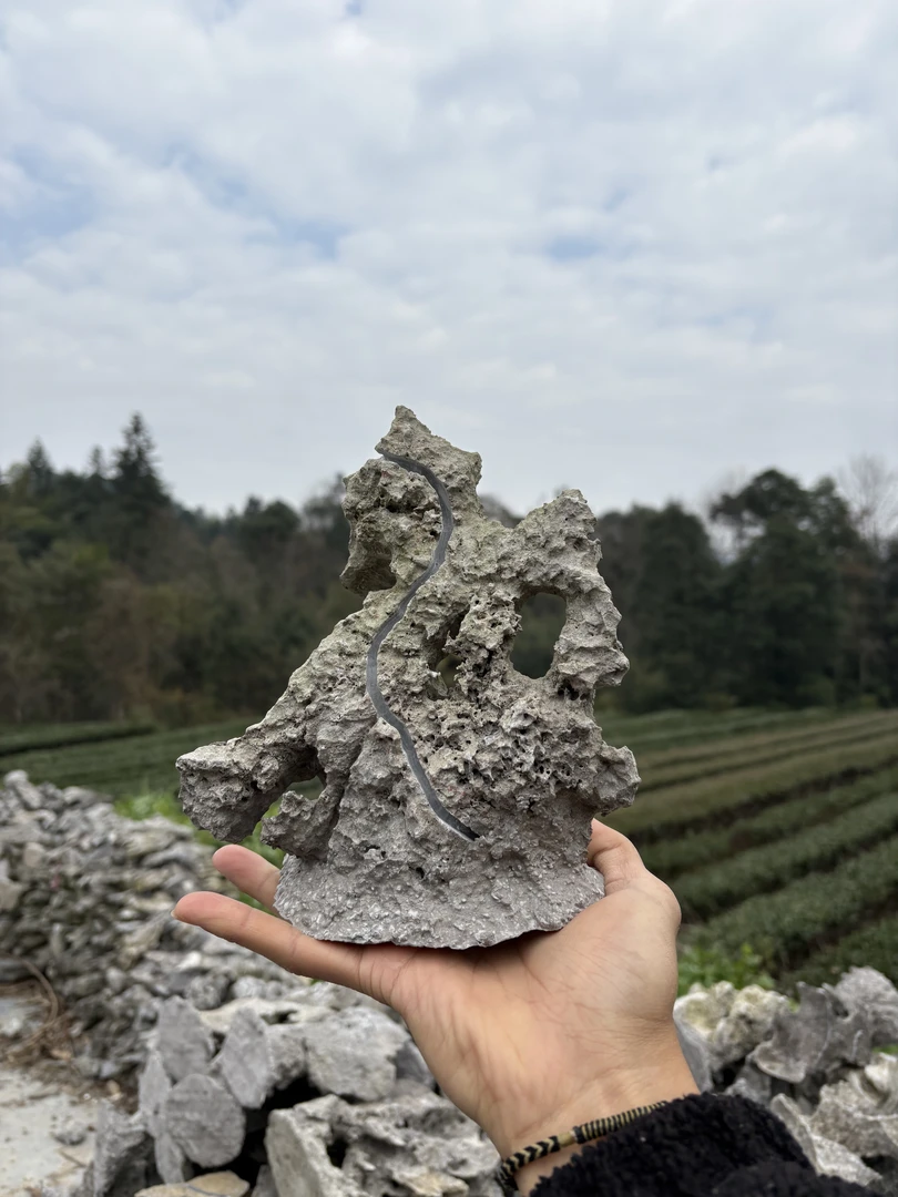 附石盆景专用石（多年开槽经验 有效果展示）