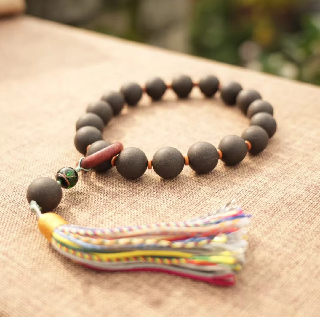 【窖藏高阶清妙压宁香】古法纯手工 十八子 合香 香珠 手持 手串