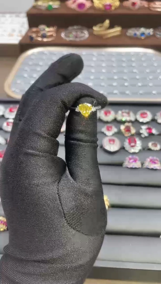 【闪购商品】蓝宝石戒指银S925镶嵌43