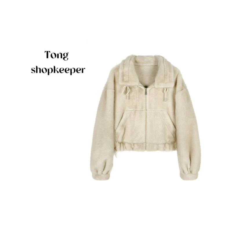 TS-QJ/彤掌柜1681100【红人上新】思密达‘’翻领高级感收腰外套