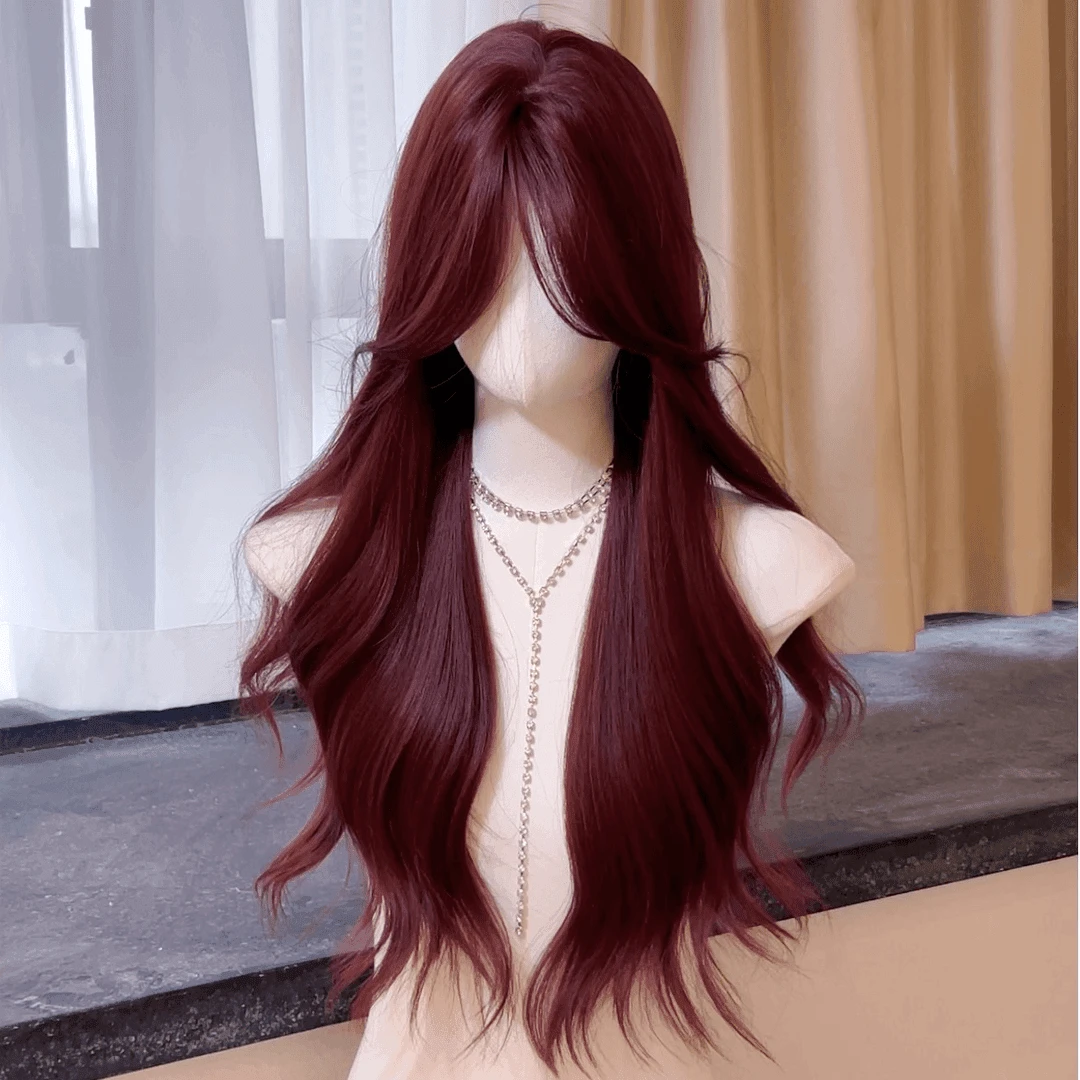 【人鱼公主】假发女仿真全头套时尚显白日常蓬松大波浪卷全发套假发