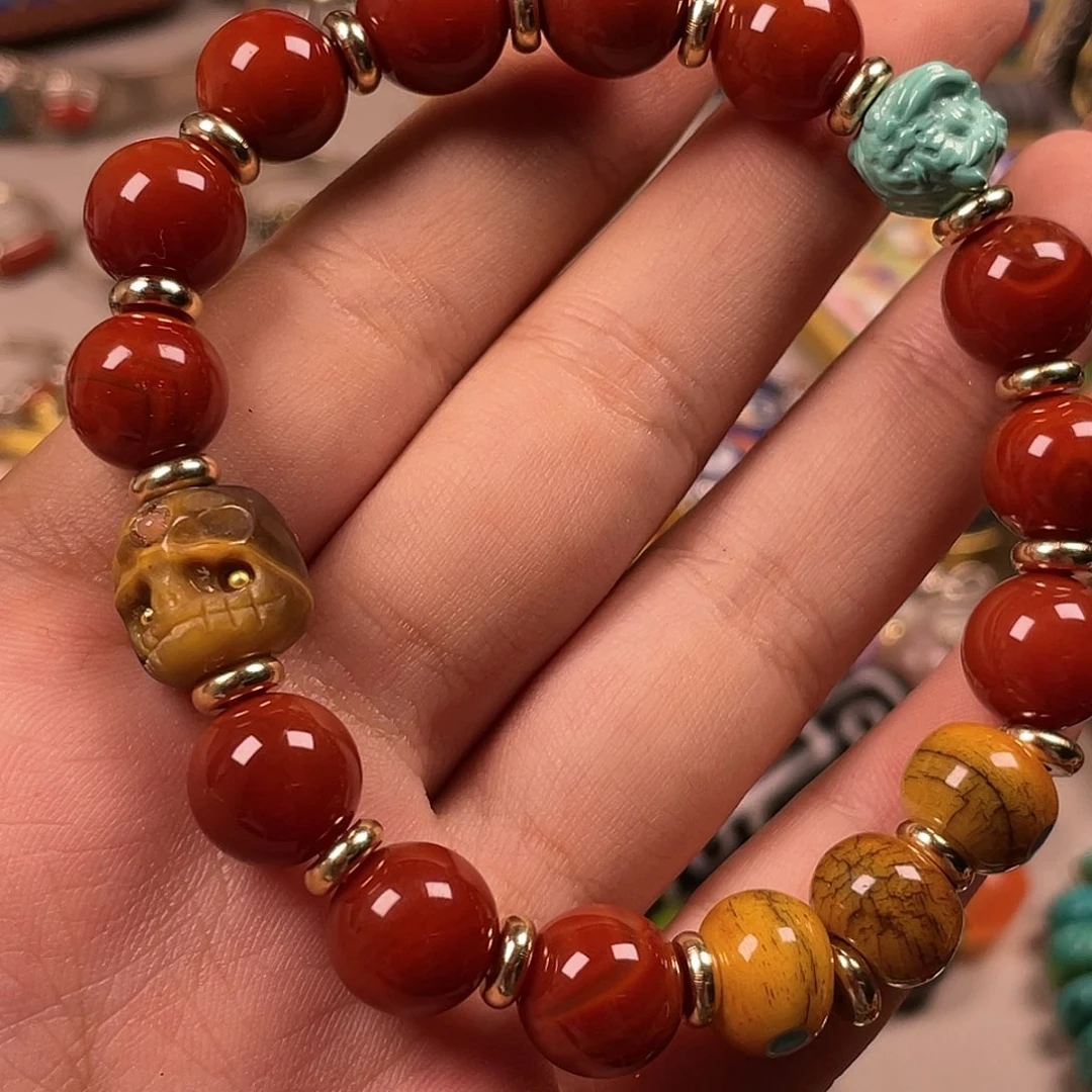 琉璃颈饰芳*手串手链男女同款