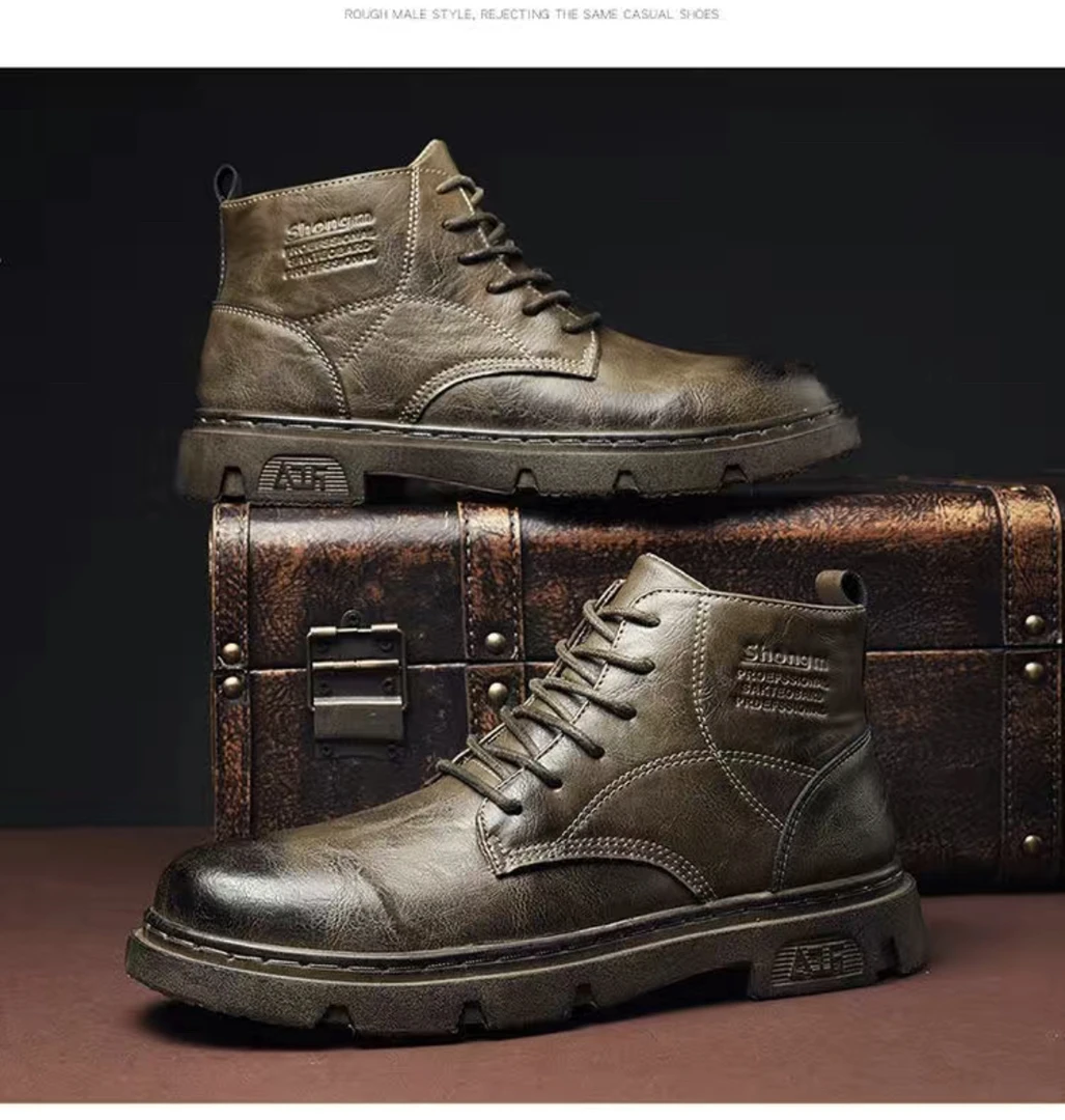 其他男士皮鞋小白鞋秋冬时尚板鞋秋冬鞋两双装