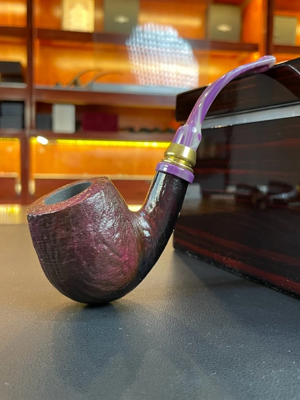 丹麦吉普森C2石楠木手工烟斗（内径22.2 斗深45.3）