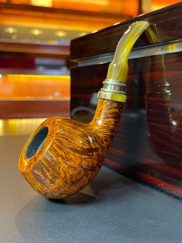 丹麦吉普森C3石楠木手工烟斗（内径22  斗深34.4）